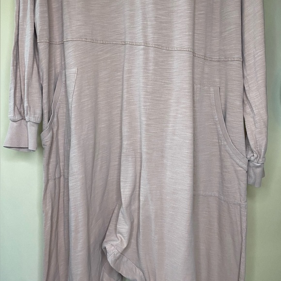 Free People Soft Blush V-Neck Relaxed Jumpsuit - Picture 6 of 10